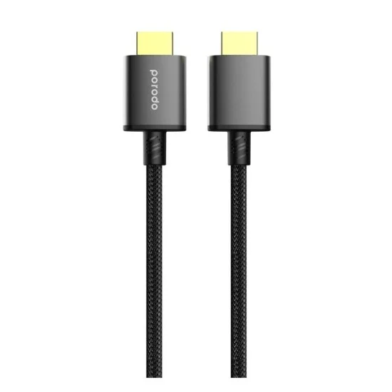 Porodo 8K Hmdi Pvc Cable 1.8M - Black